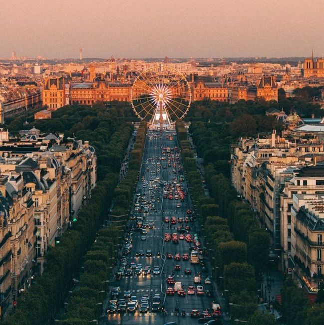 Drumwit - Viajes Sorpresa - Pars desde las alturas